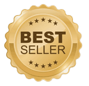 Bestselger badge - gullfarget medalje som viser at Standard Shine er vår mest populære pakke